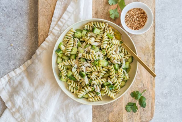 Sesame Chicken Pasta Salad